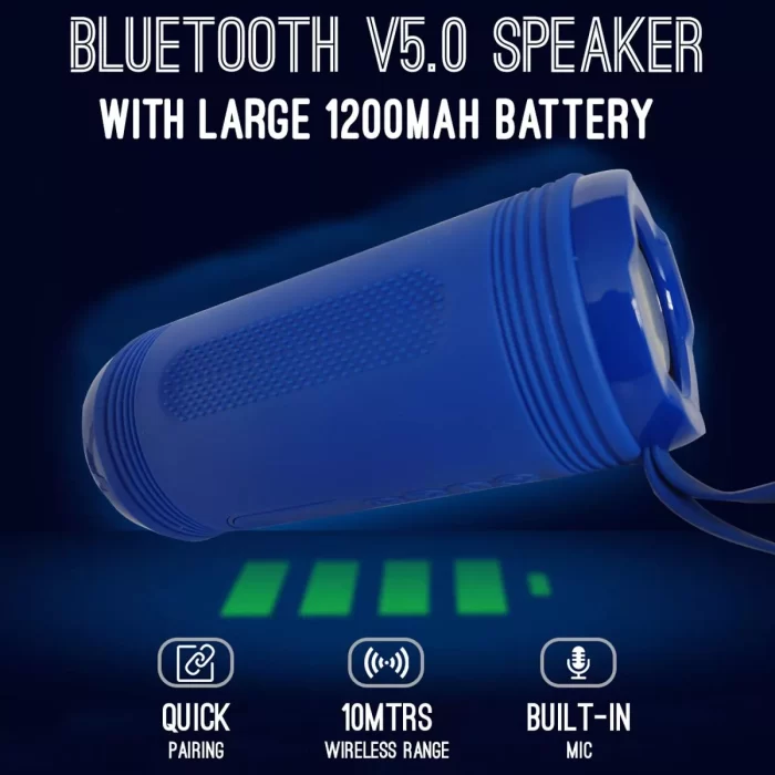 Ptron-Quinto-Evo-Wireless-Bluetooth-Blue-8-W-