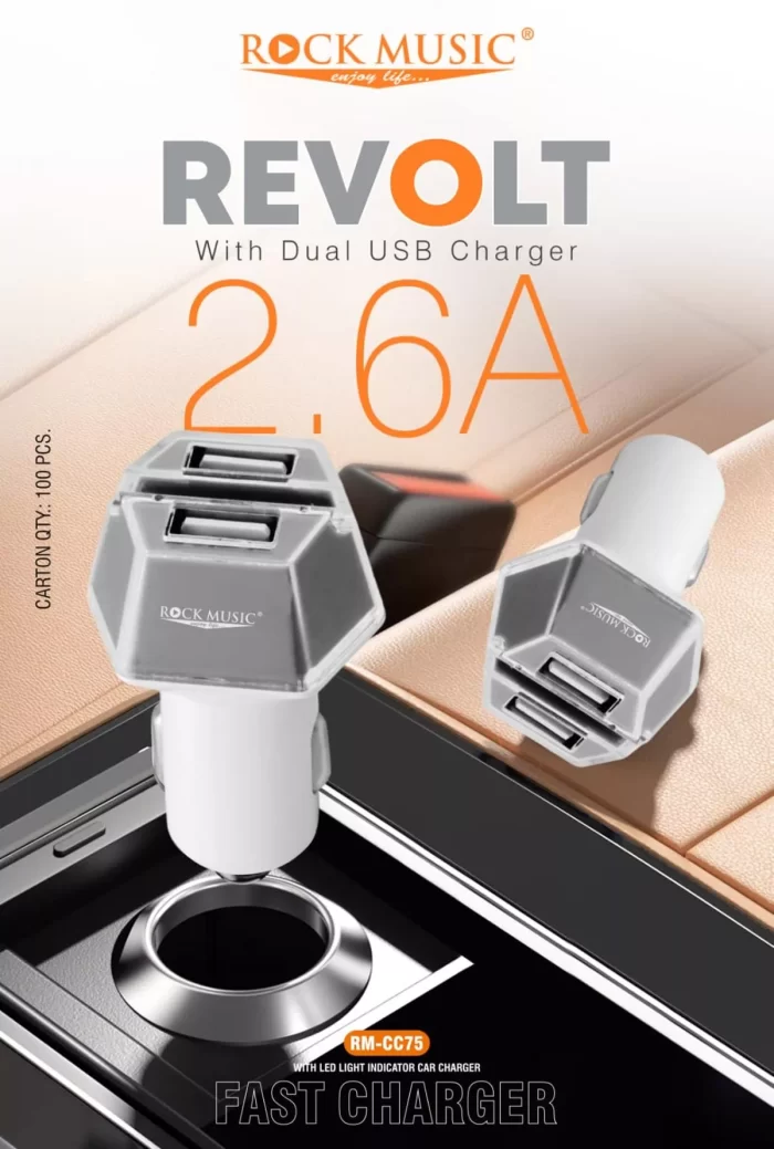 Rock-Music-Revolt-RM-CC75-2-6-A-Car-Charger-White-