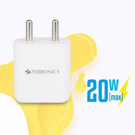 Zebronics-Ma103-B---20W-Type-C-Port-Charger-With-T