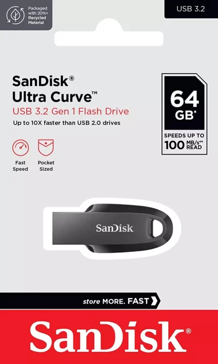 SanDisk-Ultra-Curve-USB-3-2-64GB-100MB-s-R-Penndri