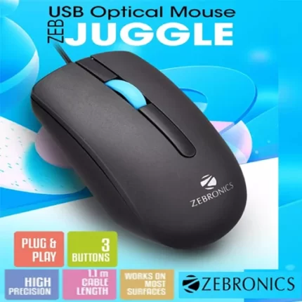 Zebronics-Zeb-Juggle-Black-USB-Wired-Regular-Mouse