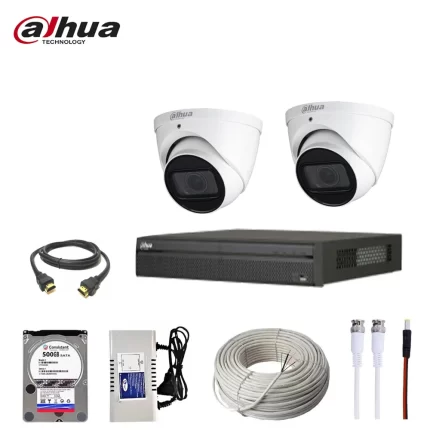 dahua 2pcs dome combo