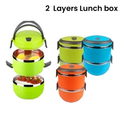 2 LAYERS LUNCH BOX