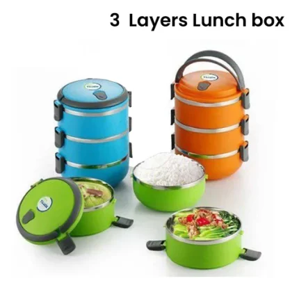 3 LAYERS LUNCH BOX