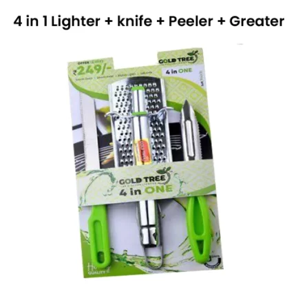 4 in 1 Lighter + knife + Peeler + Greater2